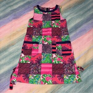 Lilly Pulitzer patch dress girls size 7